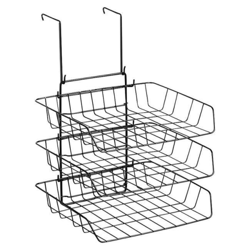 Hanging Triple Letter Tray 
Corbeille triple ? ? suspendre