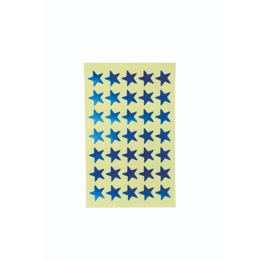 Blue Stars, 350/Pkg. / 
?toiles bleues ? paquet de 350