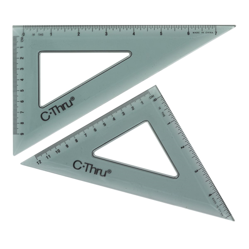 2pc Calibrated Triangles
2 morceaux ?querres calibr?es