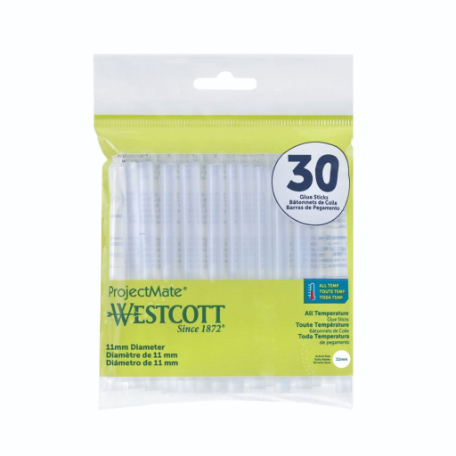 Large Transparent All Temperature Glue Sticks / Gros b?tons de colle, toute temp?rature