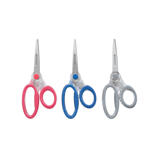 7" X-Ray Antimicrobial Student Pointed Scissors / Ciseaux antimicrobiens X-Ray pour ?coliers, ? bouts pointus 7 po