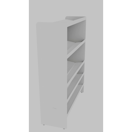 (CUSMA form attached) TITAN 5 Grey Shelf for TIT547-SILVER-WHITE