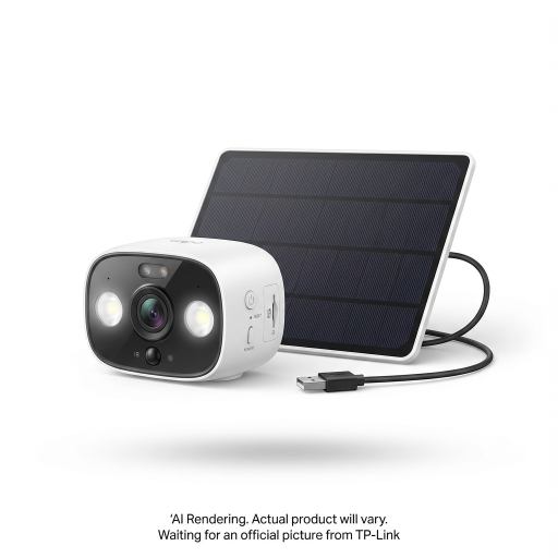 Solar-Powered Security Camera Kit