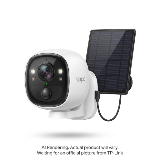 TP-Link Solar-Powered Pan/Tilt Security Camera Kit