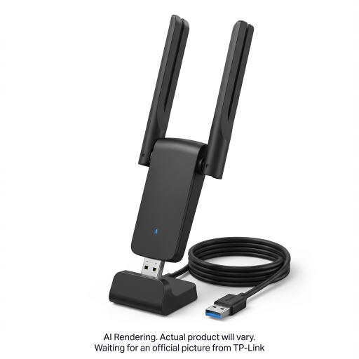 TP-Link BE6500 High Gain Tri-Band Wi-Fi 7 USB Adapter