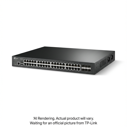 Omada 48-Port Gigabit Stackable L3 Managed Switch with 6 10GE SFP+ Slots