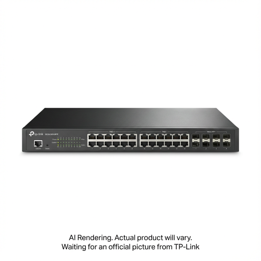 Omada 24-Port Gigabit and 4-Port 10GE SFP+ L2+ Managed Switch