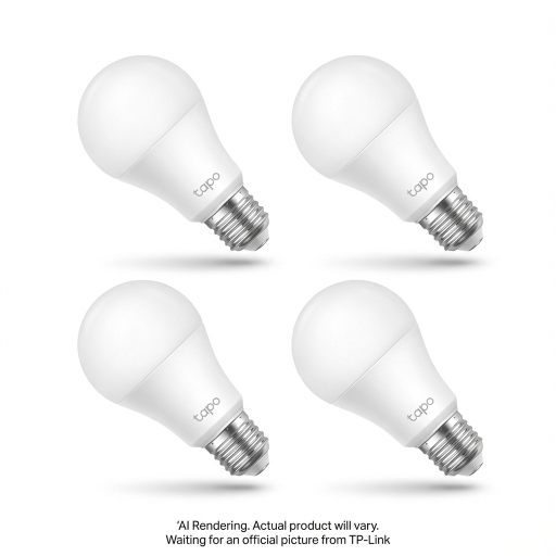 Smart Wi-Fi Light Bulb, Multicolor, 4-Pack