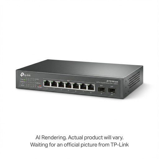 JetStream 8-Port Gigabit Smart PoE  Switch