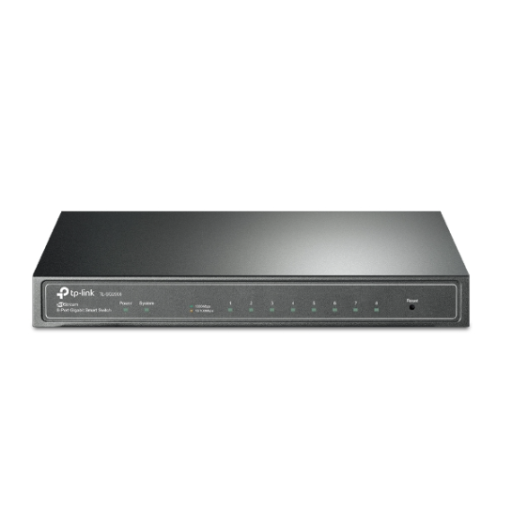 JetStream 8-Port Gigabit Smart Switch. 8? gigabit RJ45 ports