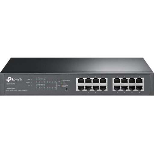 JetStream? 16-Port Gigabit Desktop/Rackmount PoE  Easy Smart Switch