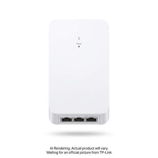 Omada PRO AX3000 Wall-Plate Dual-Band Wi-Fi 6 Access Point