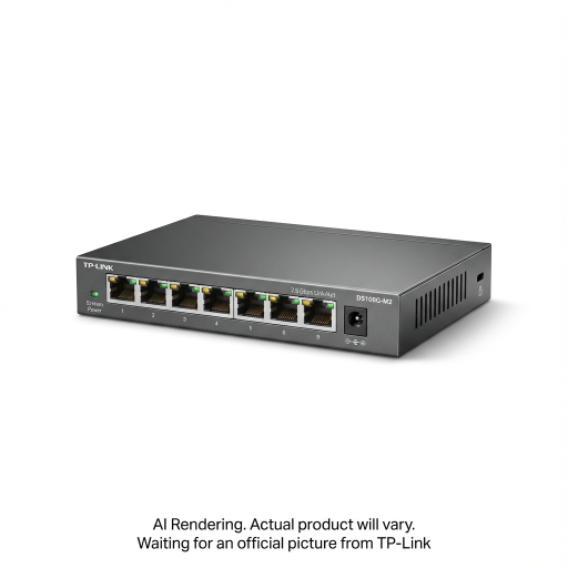 Omada 8-Port 2.5G Multi-Gigabit Desktop Switch