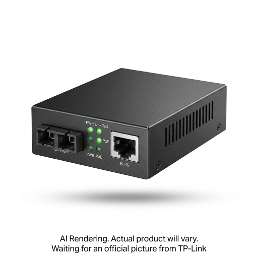 Bi-Directional Fiber Converter With 1-Port PoE