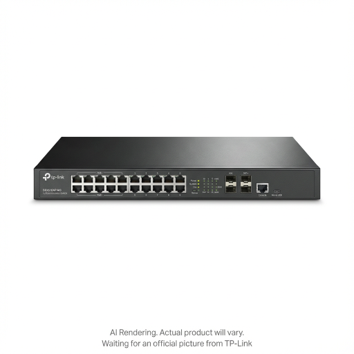Omada 16-Port 2.5G and 2-Port 10GE SFP+ L2+ Managed Switch with 8-Port PoE+