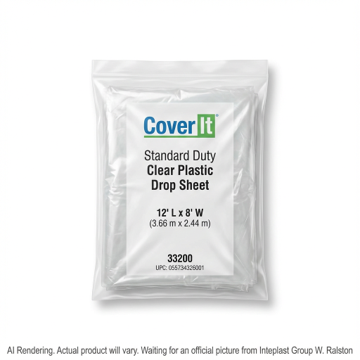 COVER IT Retail Film - Rolls 8' x 12' Standard Pouch - 1 Bags