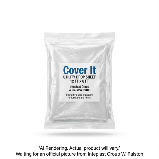 COVER IT Retail Film - Rolls 8' x 12' Utility Pouch - 1 Bags