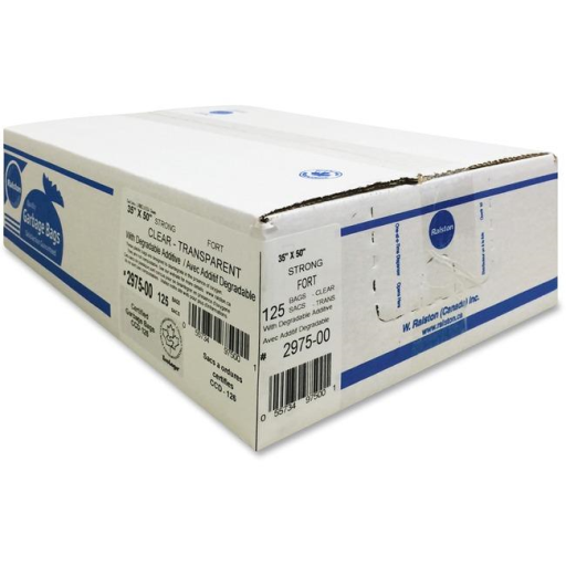Clear 35" x 50" Strong Ultra 125's Bags