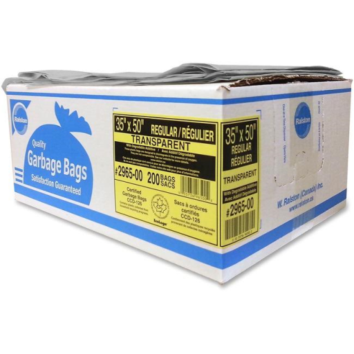 Clear 35" x 50" Regular Ultra 200's Bags