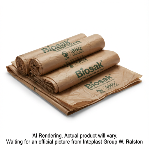 Compostable Bags 16.5 X 16.5 Regular Brown - 100 Bags