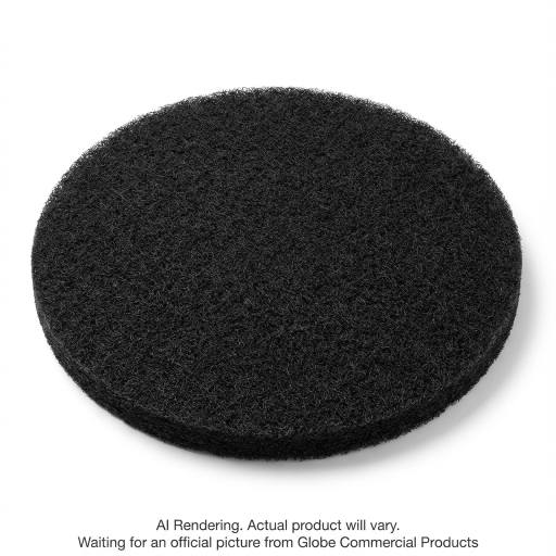 16"  Black Stripping Floor Pad