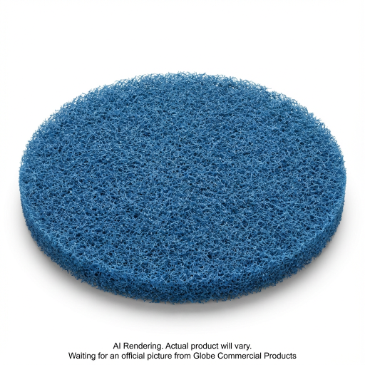 13"  Blue Cleaner Floor Pad