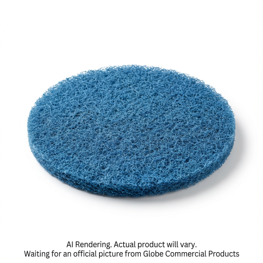 18"  Blue Cleaner Floor Pad