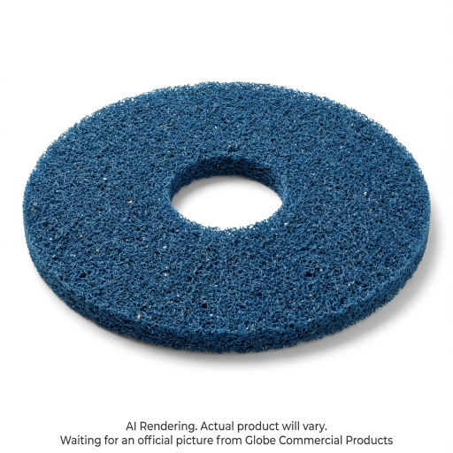 16"  Blue Cleaner Floor Pad