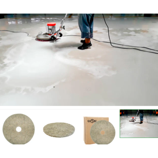 20"  Hair Blend Medium Ultra High Speed Burnishing Pad
