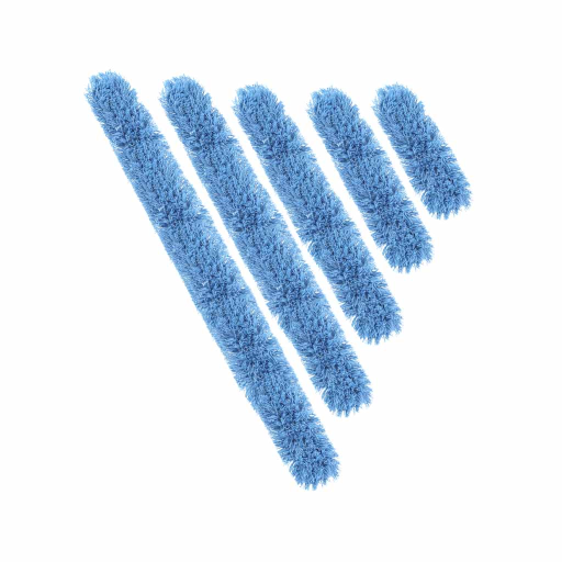 Q-Stat?Electrostatic Dust Mop 18"x5" Blue Tie-On