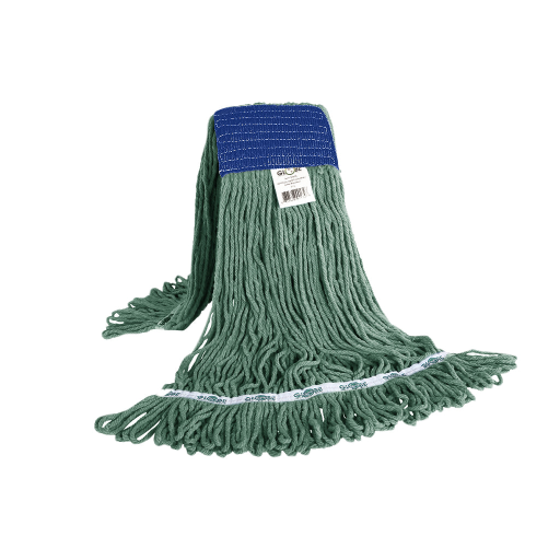 Syn-Pro? Synthetic Looped End Wet Mop Wide Band Green 16oz