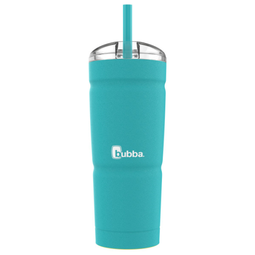 bubba Envy S Stainless Steel Tumbler, 24 oz (709 ml), Straw Lid, Scuba