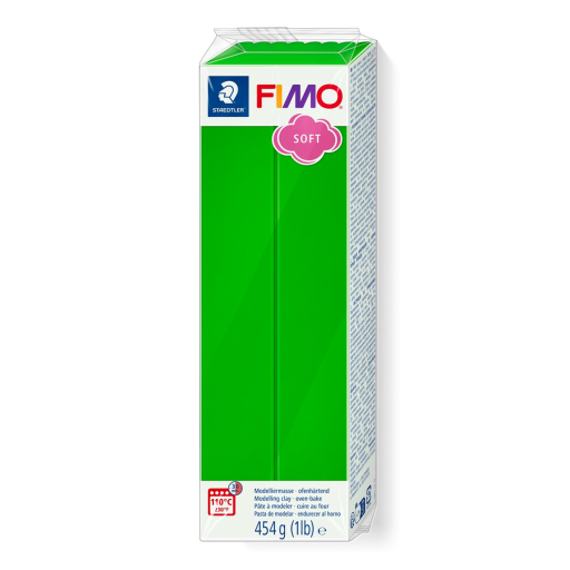 Modelling Clay Fimo Soft 454g (1Lb) Tropical Green