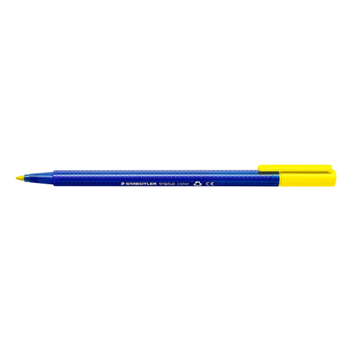 Fibre tip pen tripl.col. 1mm Yellow