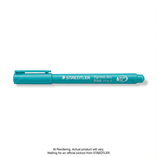 Pigment Brush Pen Turquoise