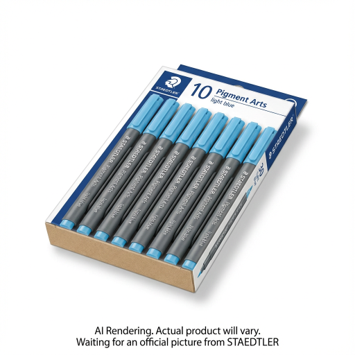 Pigment Brush Pen Light Blue