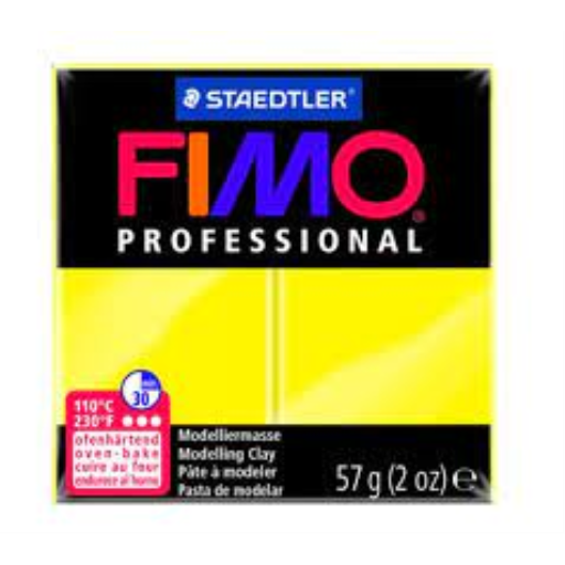 Modelling Clay Fimo Professional True Yellow 57g (2 oz)