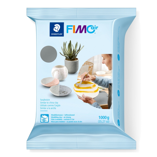 Modelling Clay Fimoair 1kg Grey