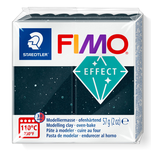 Modelling Clay Fimo Effect Black Granite Stone 57g (2 oz)