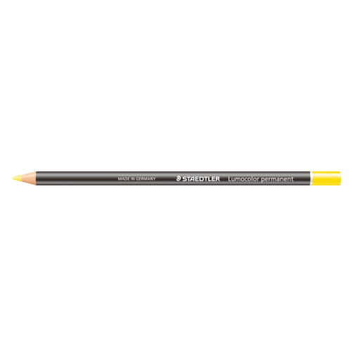 Lumocolor? permanent glasochrom Waterproof dry marker - Yellow