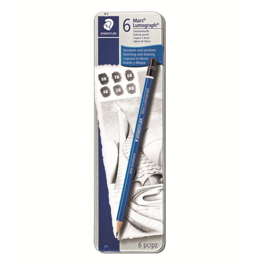 100-G6-12 STAEDTLER-Mars Limited PENCIL LUMOGRAPH
