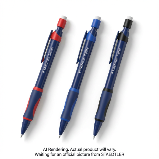 Mech. pencil Riptide 0.7mm 3pc BK