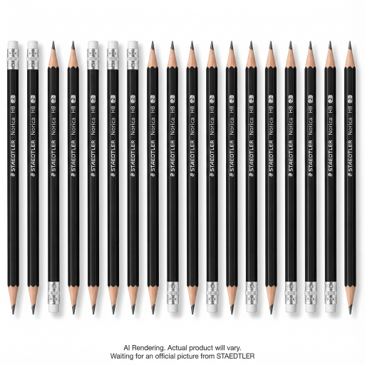 Pencil Norica blackHB 24pk FSC 100%