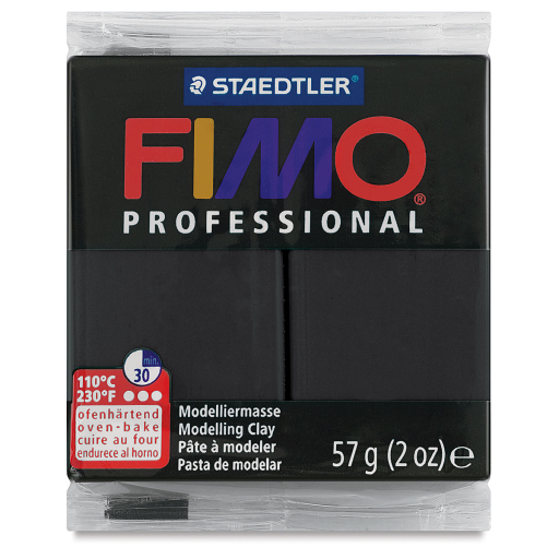 Modelling Clay Fimo Professional Black 57g (2 oz)