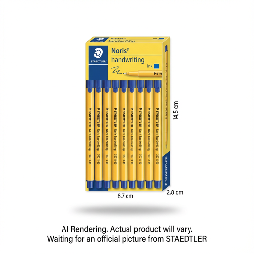 Staedtler Fineliner Noris writing pen blue, 10ct