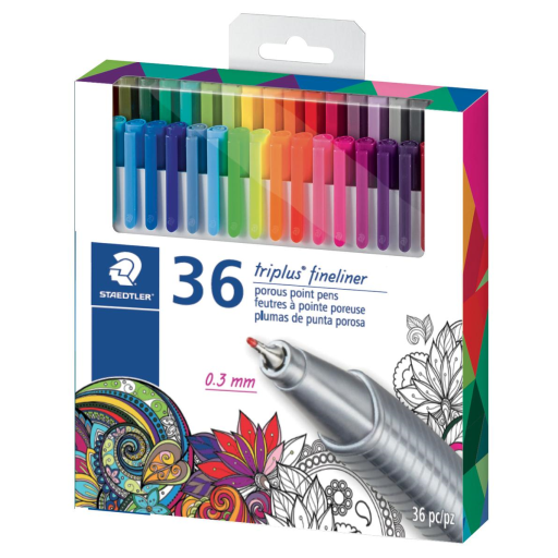 Triplus Fineliner Superfine Pen 36 pc.