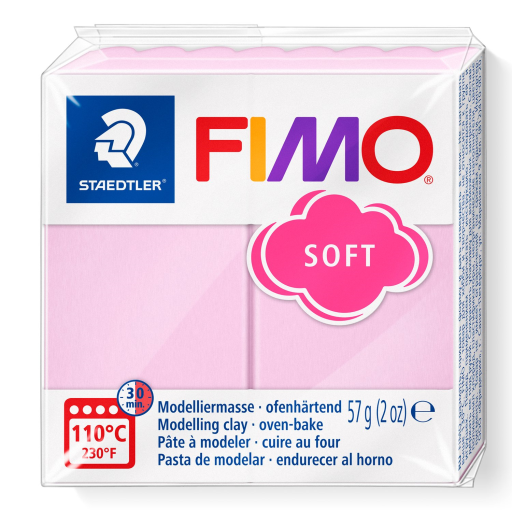 Modelling Clay Fimo Soft Light Pink 57g (2 oz)