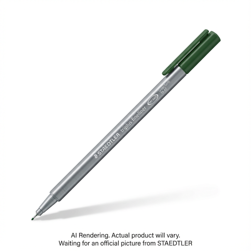 Fineliner triplus 0.3mm green earth