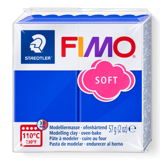 Modelling Clay Fimo Soft Brilliant Blue 57g (2 oz)