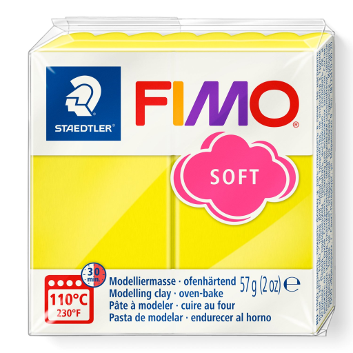 Modelling Clay Fimo Soft Lemon 57g (2 oz)